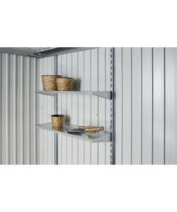 2 RIPIANI STANDARD PER CASETTA EUROPA - AVANTGARDE - HIGHLINE - ARMADIO PER ATTREZZI - BIOHORT. 45010